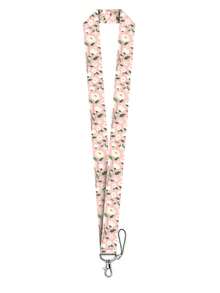 1pc Daisy Pattern Lanyard, Student ID Card Holder Lanyard, Key Chain Strap For School - Multicolor - View 13