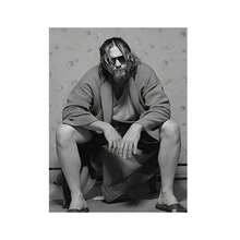 1pc Unframed Canvas Black & White Edgy Robe Figure With Bubbles Decor – Fits Unique Bathroom/Edgy Living Room Wall Decor; Ideal For Edgy Decor Lovers, Unique Decor Enthusiasts | Canvas Only - Multicolor - View 13