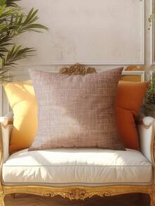 4pcs Bohemian Style Pillow Covers, Minimalist Fashionable Line Pattern Throw Pillow Covers, Super Soft & Comfortable, Best Seller, Hidden Zipper, Machine Washable, Decorative Pillow Covers For Home, Sofa, Living Room, Bedroom, No Pillow Insert - Mocha Mousse Color - View 8