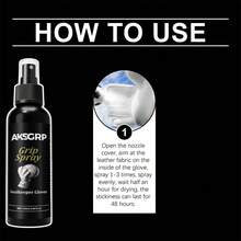 Goalkeeper Glove Cleaning Spray, Adhesive Remover & Anti-Slip Protector For Goalkeeper Gloves