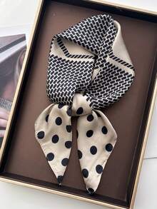 1 Stück Frühlings-/Sommer-Neu Professionell Elegant 70*70 bedruckter Schal für Frauen, vielseitig einsetzbar als Halstuch, Schal, Kopftuch, für Outdoor, Reisen, Wärme, Sonnenschutz - Verschiedenfarbig - Übersicht 2