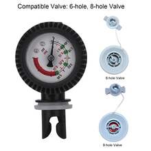 Long Pressure Gauge For Inflatable Boats M1768 – High-Precision 0-5 PSI Pressure Gauge With Extended Hose, Suitable For Kayaks, Paddleboards, Inflatable Boats, Etc. Professional Marine Pressure Gauge, Waterproof And Shockproof, An Essential Tool, New Product.