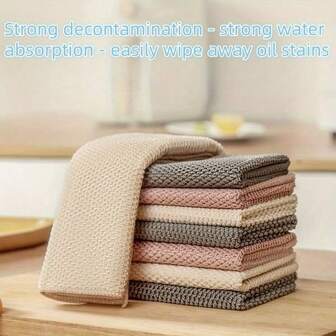 3/6pcs Ultra Soft Microfiber Kitchen Towels - High Absorbency, Double-Sided Waffle Texture Weave, Easy Clean, Space Theme White, Grey And Beige, Suitable For Countertops And Appliances, Dishcloths, Dish Towels For Kitchen, Kitchen Hand Towels, Hand Towels For Kitchen, Countertop Cleaning, Household Chores, Modern Kitchenware, Durable Weave, Cleaning Cloths, Practical Gifts, Busy Households