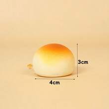 逼真金包捏捏乐模型，食物模型，仿真烤包，面包汉堡食物装饰，解压玩具 - 彩色 - 查看 13