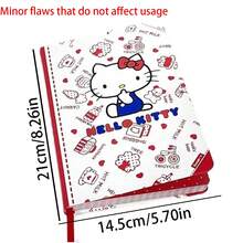 SANRIO 1本Hello Kitty笔记本，设计可爱，适合学生记笔记、上班族列待办事项、记录每日灵感，实用分隔页设计，提升效率，舒缓心情，便携易用，是返校季送给朋友和同学的绝佳礼物 - 彩色 - 查看 7