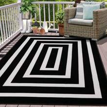 Kitchen Mat & Kitchen Rug - Noir et blanc - Voir 1