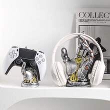 1 Giá đỡ tay cầm chơi game in 3D Cyberpunk - Bộ sắp xếp để bàn đa năng cho tay cầm chơi game và điện thoại | Trang trí theo phong cách cơ khí | Lý tưởng để sử dụng tại nhà và văn phòng Playstation 5, Phụ kiện chơi game, Quà tặng bạn trai, Quà tặng vòng tay - Cánh tay robot một kích thước 1PC - Xem 20