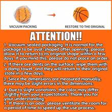 Quiet Basketball, Foam Basketball, Indoor Training Quiet Ball, Quiet Foam Indoor Training Ball, Suitable For Various Indoor Activities, Thanksgiving, Christmas And Halloween Gifts - Multicolor - View 4