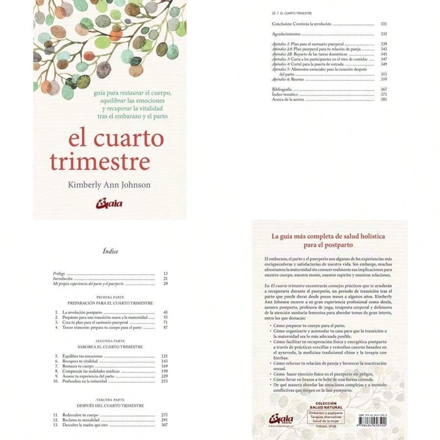 Cuarto trimestre, El. ía para restaurar el cuerpo, equilibrar las emociones y recuperar la vitalidad tras el embarazo y el parto(default) - Multicolor - Ver 1