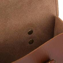 Accesorios Vintage Para Bicicleta, Alforjas Para Bicicleta, Bike Handlebar Bag ycle Front Tube Frame Bag, Retro Style Artificial Leather ycle Front Frame Bag Bike Pouch Cycling Accessory - Marrón - Ver 10