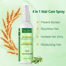 Goiple 100毫升/200毫升迷迭香米水强韧护发喷雾，浓稠型喷雾，蕴含迷迭香油、大米提取物、生物素和多种滋养发油。柔顺、抚平、滋养干燥受损发质，修护分叉。滋养头皮，深层调理秀发。适合所有发质。 - 彩色 - 查看 7