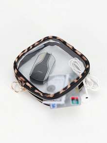 Túi trang điểm di động họa tiết da báo thời trang mới, túi đựng mỹ phẩm mini họa tiết da báo, hộp đựng son môi, hộp đựng tai nghe, túi đựng đồ đa năng dùng khi đi du lịch và phụ kiện (trâm cài/trang sức), túi trang điểm phong cách Bohemian, túi đựng mỹ phẩm, túi đựng đồ vệ sinh cá nhân, túi đựng đồ dùng cần thiết khi đi du lịch, đồ dùng cần thiết cho kỳ nghỉ dành cho nam và nữ, hộp đựng đồ du lịch, quà tặng cần thiết cho phụ nữ. - Nhiều màu - Xem 2