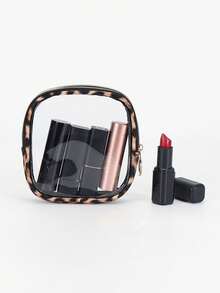 Túi trang điểm di động họa tiết da báo thời trang mới, túi đựng mỹ phẩm mini họa tiết da báo, hộp đựng son môi, hộp đựng tai nghe, túi đựng đồ đa năng dùng khi đi du lịch và phụ kiện (trâm cài/trang sức), túi trang điểm phong cách Bohemian, túi đựng mỹ phẩm, túi đựng đồ vệ sinh cá nhân, túi đựng đồ dùng cần thiết khi đi du lịch, đồ dùng cần thiết cho kỳ nghỉ dành cho nam và nữ, hộp đựng đồ du lịch, quà tặng cần thiết cho phụ nữ. - Nhiều màu - Xem 4