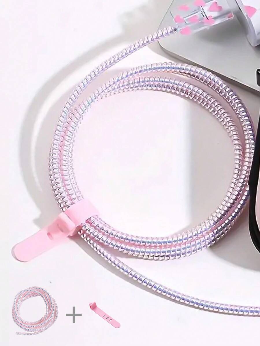 1根1.4米激光保护套管数据线/手机充电线 - 彩色 - 查看 1