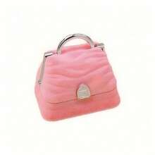 A Stylish Handbag-Shaped Jewelry Box, Velvet Ring/Necklace Packaging, Elegant Accessory Gift Box, Needs Hand Washing - Multicolor - View 6