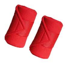 2件装马术用品 - 专业马腿绷带，方便骑马，马腿保护绷带