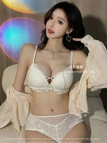 Women Bra And Panty Sets - blanco - Ver 15