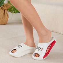 WEIDE Zapatillas De Mujer de Plataforma (EVA una pieza) | para jóvenes urbanas y hogar, combina con vestido de verano o shorts | diario, oficina, paseos cortos y casa/baño - Blanco - Ver 12