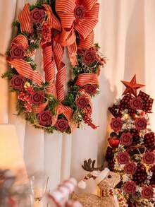 10 piezas Ramo de rosas multicolor brillante, rosas artificiales DIY adecuadas para boda, ducha nupcial, hogar, decoración de fiesta, Día de San Valentín, regalos del Día de la Madre