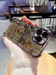 Camo Phone Case For Boyfriend Camouflage Tree Leaf Pattern Shockproof Phone Case For IPhone X/XS/11/12/13/14/15/16/17 &  S22/S23/S24/S25 Fashion Protective Cover - 樣式1 - 查看 6