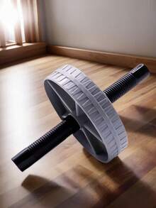 1pc Home Abdominal Wheel, Single Roller Fitness Equipment, For Shaping And Weight Loss Training - Multicolor - View 1