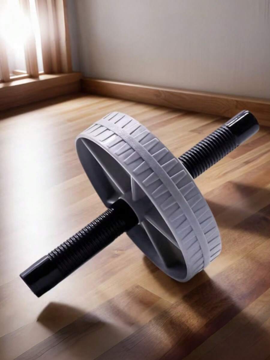 1pc Home Abdominal Wheel, Single Roller Fitness Equipment, For Shaping And Weight Loss Training - Multicolor - View 1