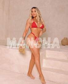 FITA Polyamide Bikini With Lined Cups - S, M, L, XL - Red - View 4