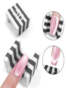 This 5D Automatic Nail Art Magnetic Tool Is Suitable For Cat's Eye Gel Polishing, Strong Magnetic Nail Art, Wide-Edge Lighting, French Nail Art Effect And DIY Nail Art. Suitable For DIY Family Nail Salons, Nail Supplies, Nail Tools, Back-To-School Season, Nail Art, Patch Nail Art, Manicure And Foot Massage Tools. Valentine's Day Gifts, Christmas Gifts, Friends' Gifts, Ladies' Gifts. - Multicolor - View 11