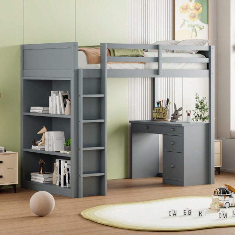 Bed Frames - 灰色 - 查看 1
