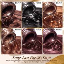 FOUR LILY 10ml 深咖啡色磁性凝胶指甲油，可卸除 UV/LED 凝胶，猫眼效果，持久美甲美足，美甲用品 | 猫眼美甲设计 | 涂抹顺滑 - 彩色 - 查看 5