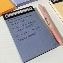 Plande撕页式笔记本和文件夹：时尚美观的无胶便签，适用于办公室、家庭或学校。这款多功能笔记本采用简单的撕页式设计，非常适合记笔记、备忘录、待办事项清单或快速记录。 - 彩色 - 查看 3