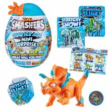 Smashers Dino Ice Age Sabre Tooth Tiger By ZURU Mini Surprise Egg With Many Surprises! - Slime, Dinosaur, Collectibles, Toys For Boys And Kids(Random Style) - Multicolor - View 7