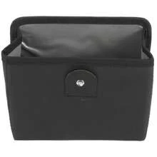 MUCKLILY Organizador De Puerta De Cuero Pu Negro Bolsa De Almacenamiento Para Coche Compacto Para Basura Y Accesorios De Coche FáCil De Limpiar OZUA - Negro - Ver 6