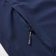 Adidas Unisex Woven Casual Jacket, Breathable Sports Outerwear - Royal Blue - View 9