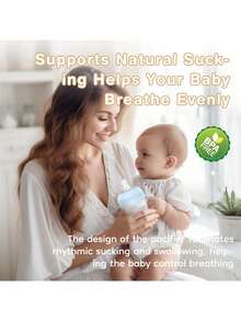 1 个 5.07 盎司/8.11 盎司/11.16 盎司硅胶婴儿奶瓶，新生儿 - 彩色 - 查看 9