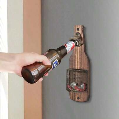 1pcs Beer Bottle Opener, Party Use, Bottle Lid Remover Manual Beer Opener Bottle Lid Opener Beer Bottle Open Tools Small Wine Opener Beer Bottle Opening Bottle Openers Compact Wine Opener,Suitable Outdoor Gardens, Bar, Home