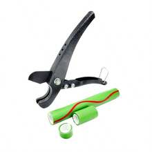 Máquina cortadora de tubos de 32 mm a 75 mm, Body de aleación de aluminio, cizalla de trinquete, máquina cortadora de tubos PPR-PVC, herramienta manual para cortar mangueras de PVC/PU/PP/PE, herramientas para hombres - aleatorio - Ver 8