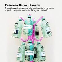 1pc Perchero De Ropa De Madera beech Simple Con 8 Ganchos, Soporte De Ropa Ajustable En Altura Para Sombreros, Abrigos, Bolsas, Bufandas, Organización De Almacenamiento Doméstico Para Oficina, Entrada, Pasillo, Sala De Estar, Dormitorio, Hogar, Dormitorio Soporte de Capa 9/12 Ganchos Metal Perchas montadas Sombrero Sombrero Abrigo Pantalla Estante Estante Ropa Ropa Ropa Ropa Ropa Organizador Muebles Perchero Rack para Ropa - Blanco - Ver 5