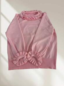 1pc Cute & Gentle Lolita Style Undershirt Top, Suitable For Cosplay, Parties, Performances, Suitable For Layering Or Wearing Alone - Multicolor - View 7