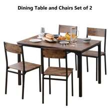Dining Table & Chair Sets - Brown - View 6