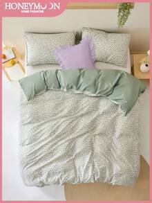 1 件浪漫法式荷叶边绗缝信封式枕套（不含枕芯），精致浪漫装饰枕套，适用于卧室/宿舍/沙发/躺椅，送给爱人的礼物，通过 Oeko-Tex 认证 - 紫色 - 查看 2