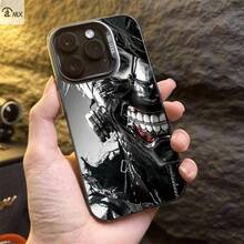 Diseño de Patrón de Máscara de Estilo Gótico Adecuado para iPhone 16, 16 Plus, 16 Pro, 16 Pro Max, para iPhone 15, 15 Plus, 15 Pro, 15 Pro Max, 14, 14 Plus, 14 Pro, 14 Pro Max, 13, 13 Pro, 13 Pro Max, 12, 12 Pro, 12 Pro Max, 11, 11, 11 Pro Max, 7, 8, X, Xs Funda de Teléfono Móvil Dedicada, Anti-Suciedad, Moda, , Color Plata Imd - Mezcla de colores - Ver 3
