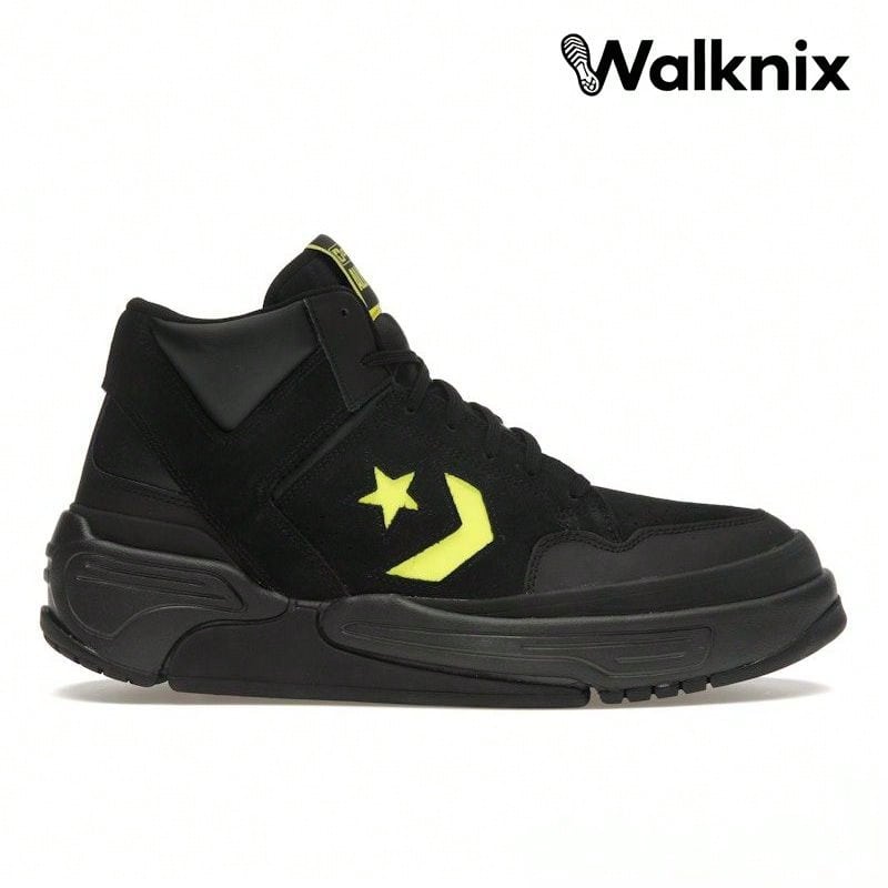 Converse Weapon CX Mid 'Monster Clash' Black Yellow Sneakers Men A03230C - 彩色 - 查看 1