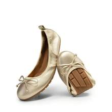 Ballet Flats de Mujer, Balerinas para Mujer - Dorado - Ver 8