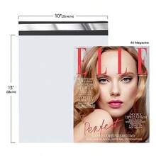 Fuxury 25 Pcs Poly Mailers 17.7 X 22" XL Shipping Bags For Clothing Strong Adhesive Shipping Mailing Envelopes Large Self-Sealing Polymailer For Small Business White #10 - Trắng + 10x13" 1000 chiếc - Xem 2