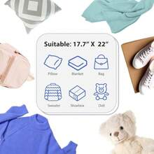 Fuxury 25 Pcs Poly Mailers 17.7 X 22" XL Shipping Bags For Clothing Strong Adhesive Shipping Mailing Envelopes Large Self-Sealing Polymailer For Small Business White #10 - 白色+17.7x22" 500個 - 查看 7