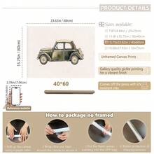 لوحة جدارية قماشية، فن جداري لغرفة طفلة أو طفل، ديكور غرفة الأطفال، منتجات أطفال، ملصقات غرفة الأطفال، لوحة جدارية بدب تيدي قديم بطراز الجولف، لون أخضر داكن، ديكور جداري مؤثر