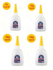Finego 15g/30g/40g Keo siêu dính mạnh 502, Keo siêu tức thời đa năng, Keo dán giày, Keo siêu dính 502 Cyanoacrylate tức thì, Keo dán dầu cường độ cao hàn, Nhanh khô, Keo sửa chữa cho gốm sứ, sứ, kim loại, nhựa, gỗ - Trong suốt - Xem 21
