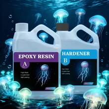 1000ml/240ml Craft Resin Desktop Epoxy Resin Kit - Bucket, Crystal Clear, High Gloss, UV Resistant, Self-Leveling, Epoxy Resin For DIY Casting, Wood And Art Coating - Multiple Specifications - View 11