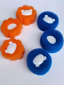 3/6/10/15pcs Pet Hair Remover, Machine Washable, Reusable Dryer Balls, Reduces Wrinkles And Clothes, Saves Drying Time, Saves Free Drying Time In The Washing Machine, Anti-Pet Hair Accessory, Laundry Supplies, An Essential Household Cleaning Item. - Multicolor - View 4